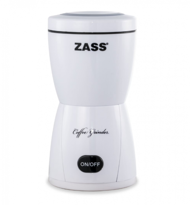 Rasnita de cafea Zass ZCG 05, 150W, 80g, Culoare Alb [1]