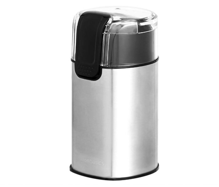 Rasnita electrica de cafea Amazon Basics, otel inoxidabil [1]