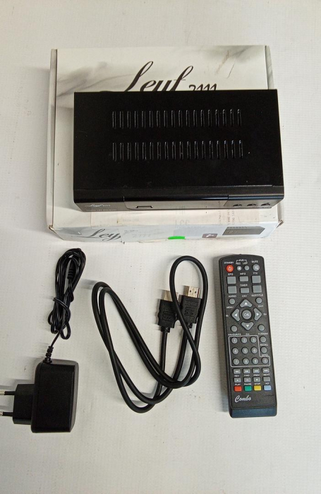 Receptor digital pentru televiziune digitala prin cablu Hd-line, DVB-C, negru [2]