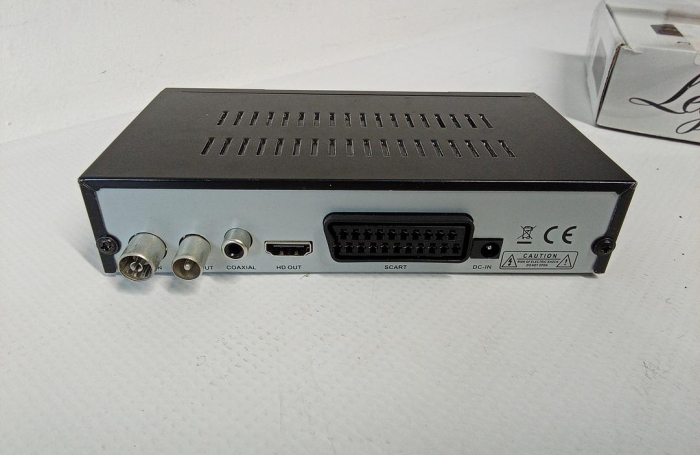 Receptor digital pentru televiziune digitala prin cablu Hd-line, DVB-C, negru [3]