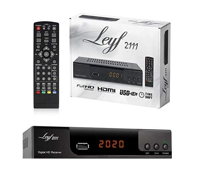 Receptor digital pentru televiziune digitala prin cablu Hd-line, DVB-C, negru [6]