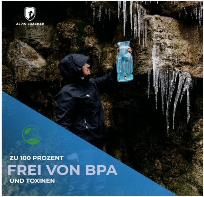 Recipient hidratare pentru sport și în aer liber Alpin Loacker 3L [5]