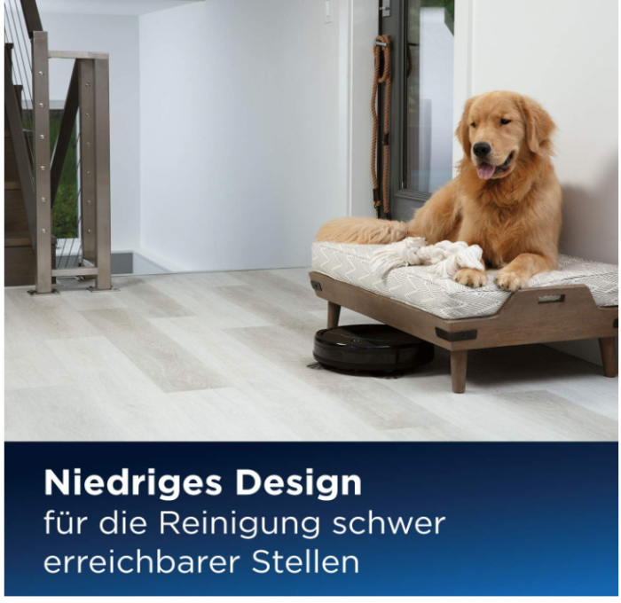 Robot aspirator Bissell EV675 pentru podele dure și covoare, telecomanda [8]