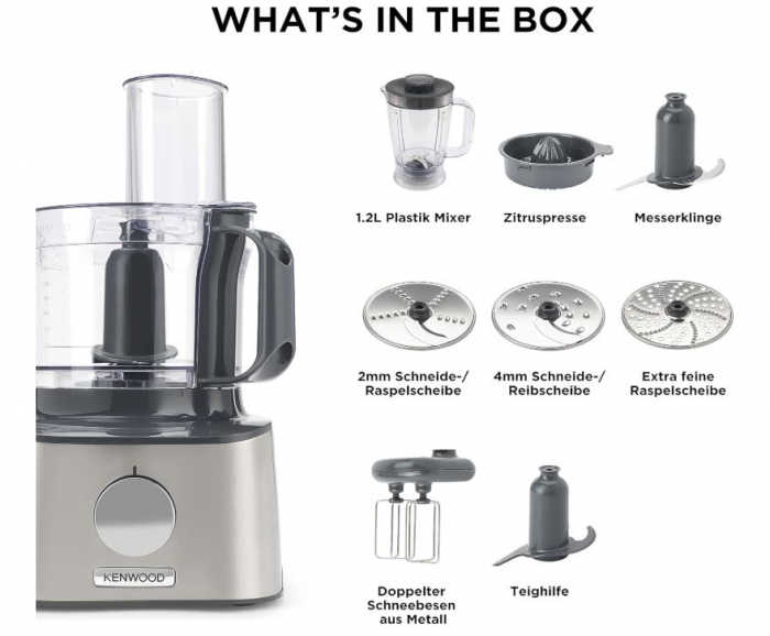 Robot de bucatarie Kenwood MultiPro Compact FDM301SS [12]