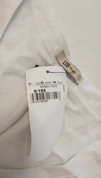 Rochie casual Hozapa LTB Jeans pentru femei, alb, Marimea S [3]