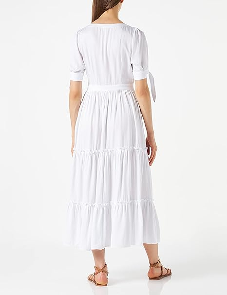 Rochie casual Hozapa LTB Jeans pentru femei, alb, Marimea S [6]