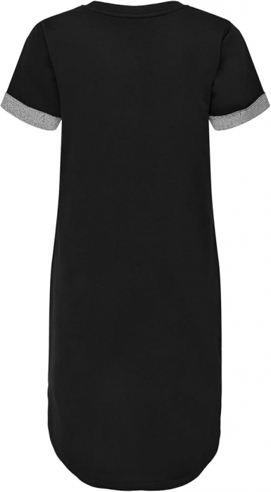 Rochie de damă ONLY Jdyivy S/S Jrs Noos, tip tricou, negru, M [6]