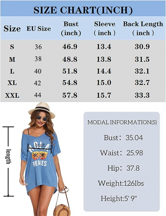 Rochie de plaja pentru acoperire bikini AI'MAGE, gri, M [6]