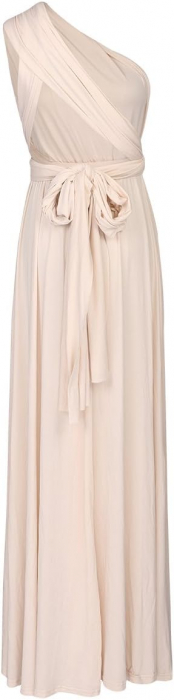 Rochie de seară elegantă IMEKIS, fără mâneci, decolteu în V, XS [4]