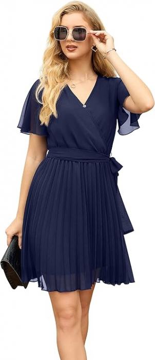 Rochie de vara casual GRECERELLE, bleumarin, M [4]