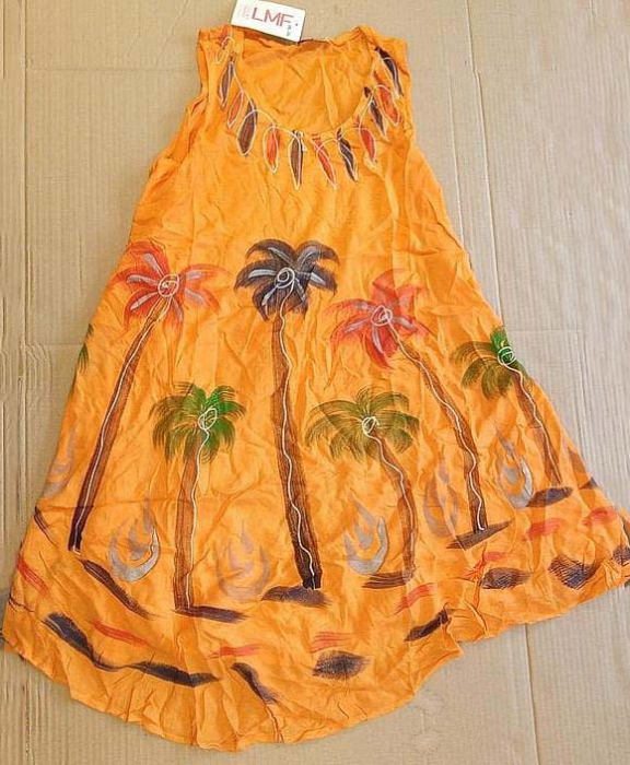 Rochie de vara pentru femei Love My Fashions, casual, portocaliu, Free Size [2]