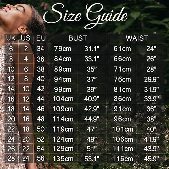 Rochie lungă cu paiete pentru femei Maya Deluxe, cu decolteu în V [3]