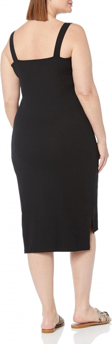 Rochie midi pentru femei The Drop Amelia, negru, XXL [4]