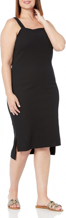 Rochie midi pentru femei The Drop Amelia, negru, XXL [3]