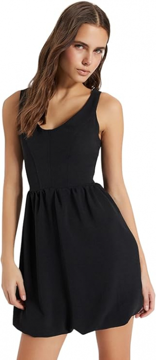 Rochie mini pentru femei Trendyol, Regular Fit, negru, 46 [2]