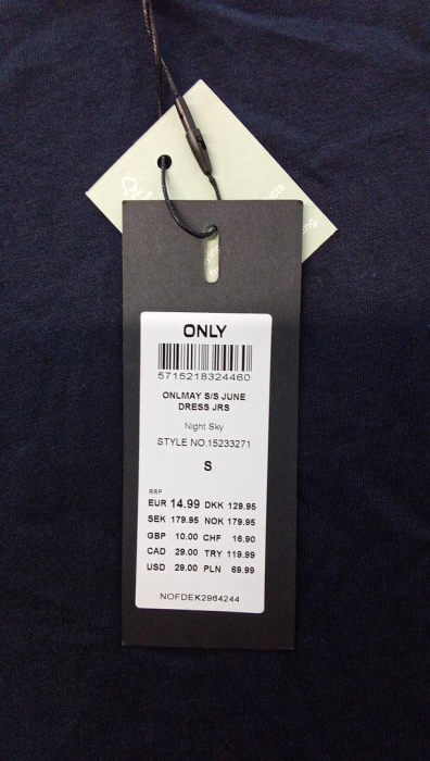 Rochie pentru femei ONLY Onlmay S/S June Noos, Marimea S [3]