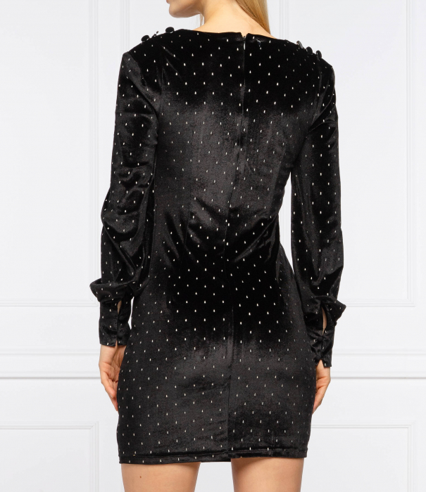 Rochie Rania Slim Fit Guess W0BK84 KA3N0, negru, S/40 [5]