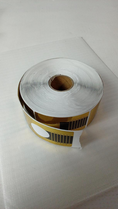 Rola 500 sabloane dreptunghiulare pentru constructie unghii [2]