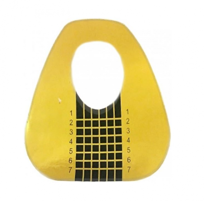 Rola 500 sabloane dreptunghiulare pentru constructie unghii [4]