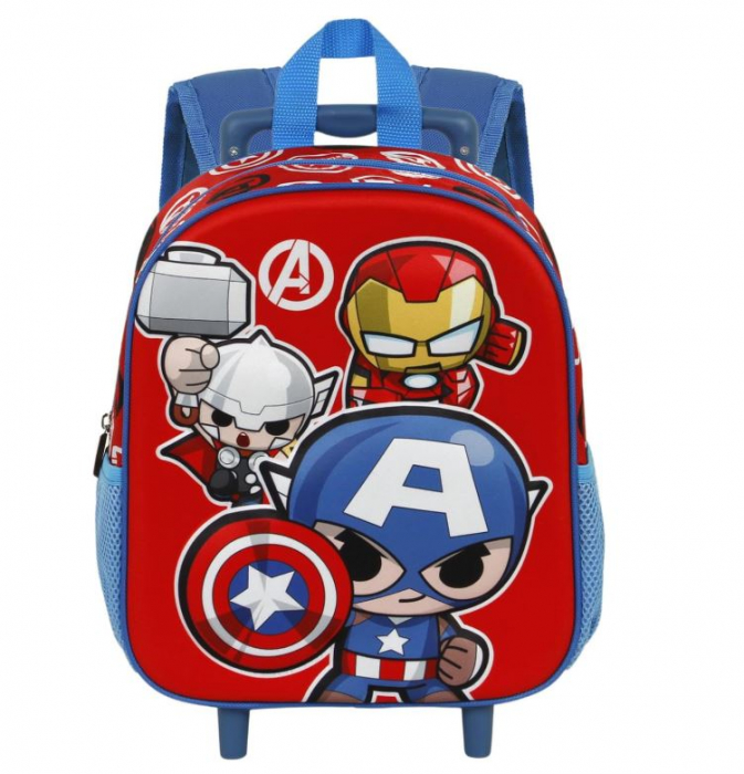 Rucsac cu roti pentru copii Marvel Avengers, 34 x 26 x 13 cm [2]