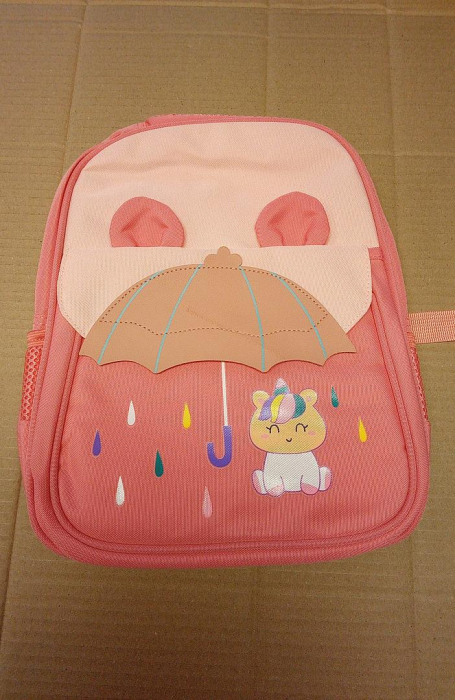 Rucsac de gradinita pentru copii Amythe, 3-7 ani, model cu unicorn, roz [3]