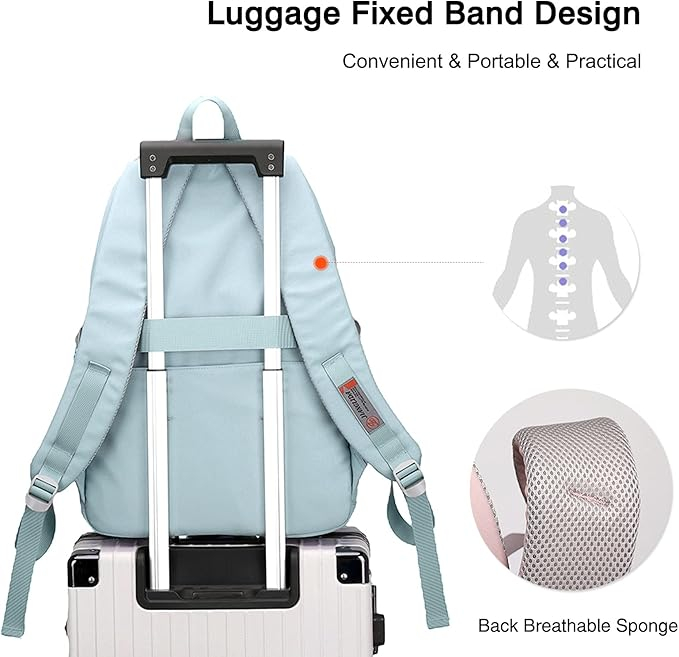 Rucsac de scoala pentru copii FANDARE, 32 x 22 x 45 cm, albastru [5]