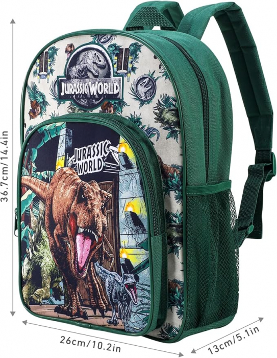 Rucsac de scoala pentru copii Zawadi Global, model Jurrasic World [2]