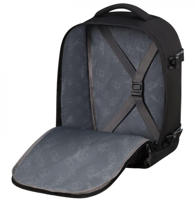Rucsac de voiaj American Tourister Take2Cabin, 25 x 20 x 40 cm, negru [8]