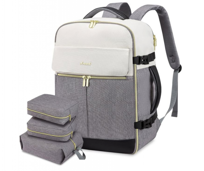 Rucsac de voiaj LOVEVOOK, 40L, 47 x 31 x 20 cm, gri [1]