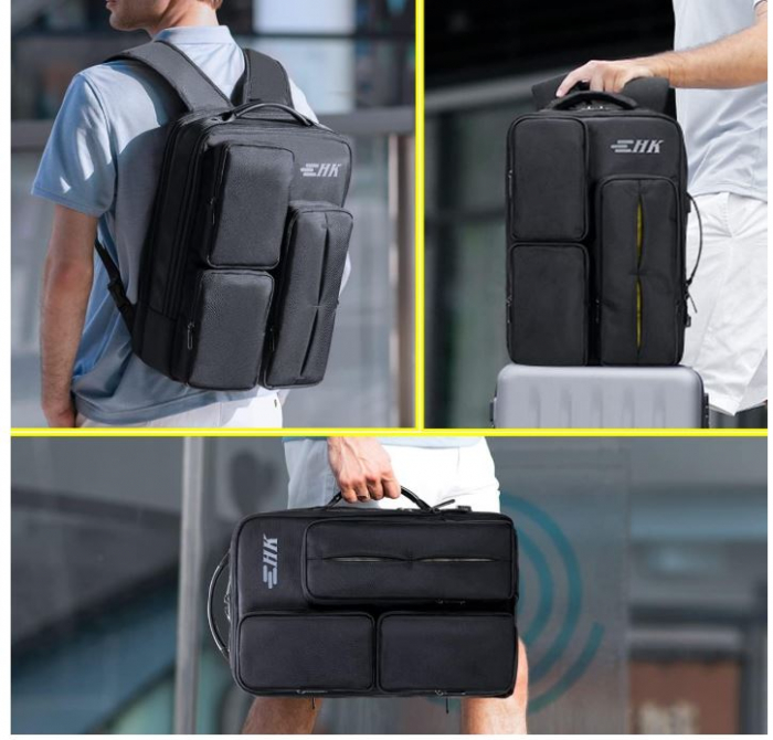 Rucsac laptop HEROIC KNIGHT impermeabil, negru [7]