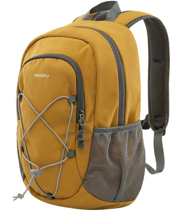 Rucsac mic de drumeție si trekking WATERFLY 12L, galben [11]