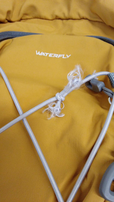 Rucsac mic de drumeție si trekking WATERFLY 12L, galben [3]