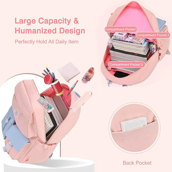 Rucsac pentru copii FANDARE, roz [4]