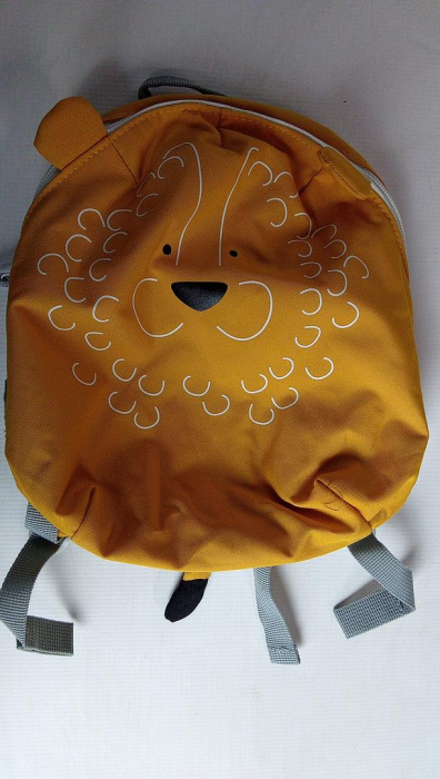 Rucsac pentru copii LÄSSIG About Friends, portocaliu, 24 cm, Leu [2]