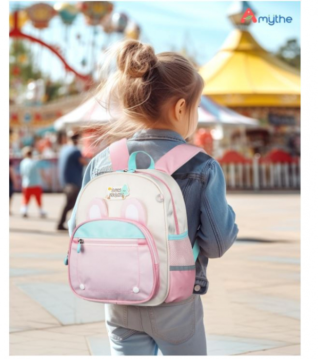 Rucsac pentru grădiniță Amythe, pentru fete 2-6 ani, roz [2]