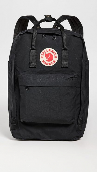 Rucsac sport Fjällräven Kånken F23525-550 pentru laptop de 17 inchi, negru [2]