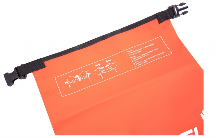 Sac impermeabil Cressi Dry Bag 20L, pentru plimbări cu barca, camping și snowboard [7]