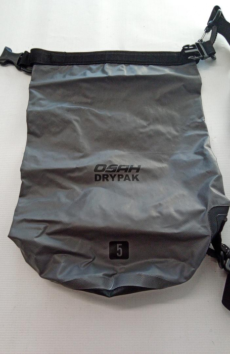 Sac Impermeabil OSAH DRYPAK, Curea de umăr reglabilă, 5L [4]