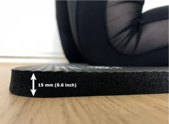 Saltea de yoga pentru genunchi Sargoby Fitness, grosime 15 mm [5]