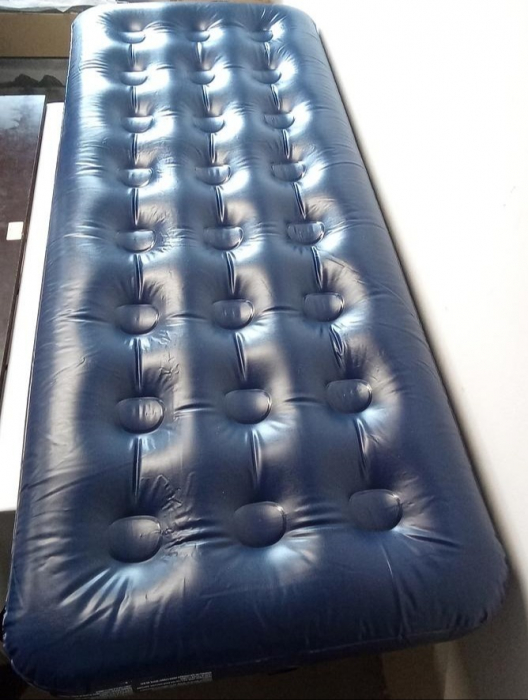 Saltea gonflabila Bestway Pavillo, 185 x 76 x 22 cm, 1 persoana, albastru [3]