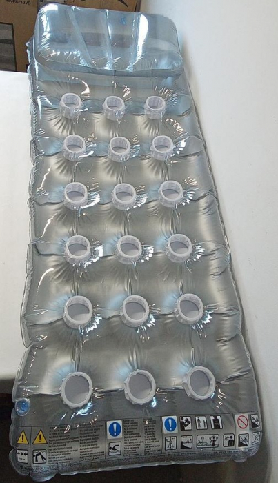 Saltea gonflabila Intex 58894EU, pentru plaja, 1 persoana, gri [2]