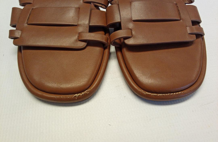 Sandale pentru femei Amazon Essentials, maro, 44 [3]