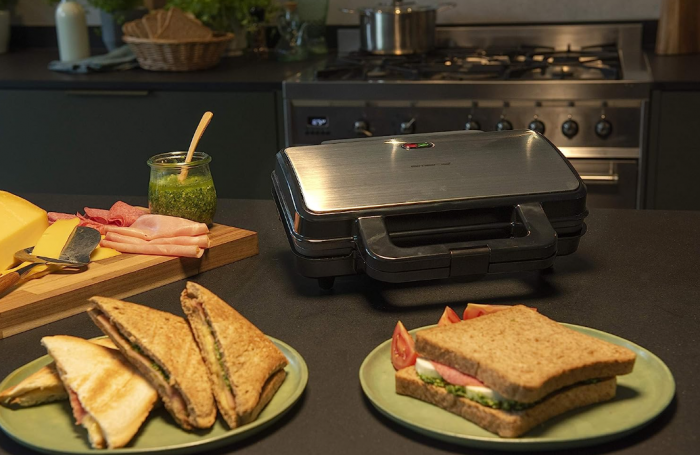 Sandwich Maker Emerio XXL, fără BPA, 03/2019, 900 wați [5]