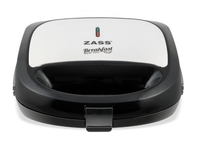 Sandwich-Maker multifunctional (3 in 1) Zass ZSMD 04, putere 750W, 3 placi teflonate 23x13cm [2]