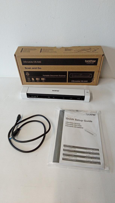 Scaner BROTHER DS-640, A4, USB, alb [2]