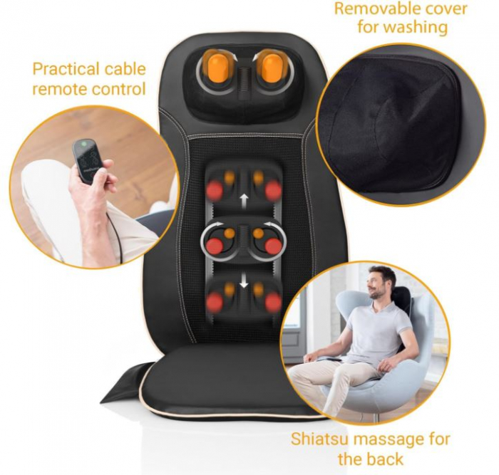 Scaun de masaj Medisana MCN Shiatsu, 3 zone [8]