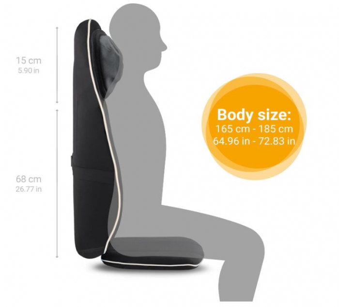 Scaun de masaj Medisana MCN Shiatsu, 3 zone [6]