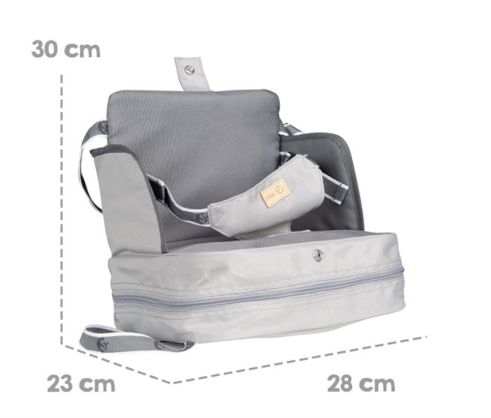 Scaun de ridicare pentru copii Roba Little Stars, gri deschis [6]