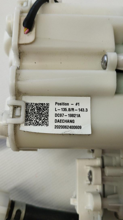 Sertar detergent + compartiment detergent + capac frontal dozator detergent + pompa dozator pentru masina de spalat Samsung WW10T734DWH/S3 [6]