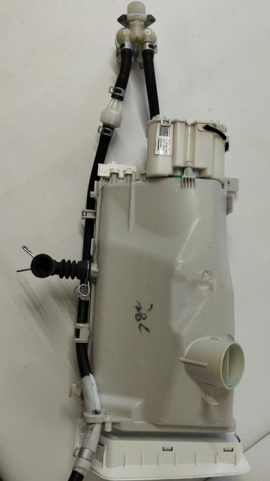 Sertar detergent + compartiment detergent + capac frontal dozator detergent + pompa dozator pentru masina de spalat Samsung WW10T734DWH/S3 [2]